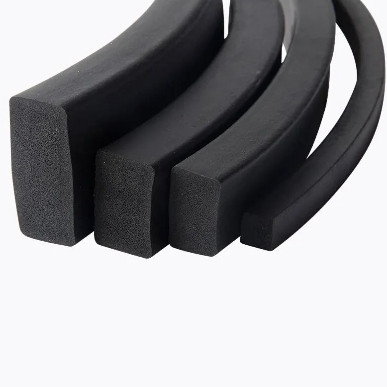 Bande d'étanchéité en mousse de caoutchouc noir de 1,5 à 17 mm d'épaisseur, 2 m, bande d'isolation non adhésive pour portes et fenêtres - Ruban d'isolation acoustique et anti-courants d'air - Matériau