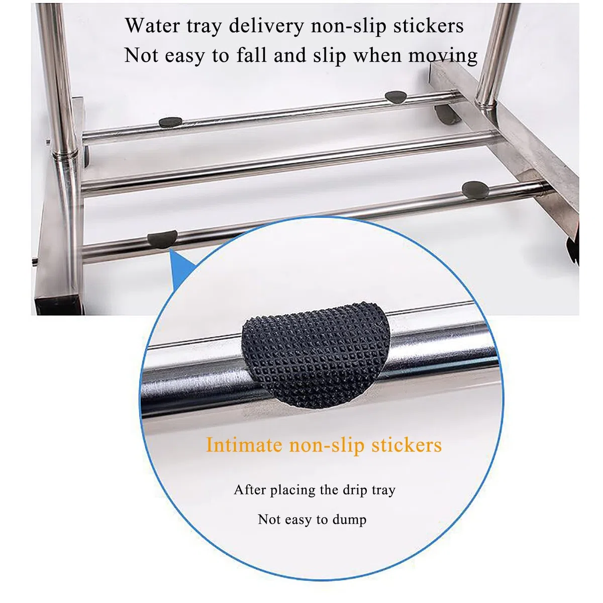 Support Utilitaire pour vadrouilles et balais, Support de Balai Mobile pour vadrouilles humides, Porte-Outils de Nettoyage au Sol en Acier Inoxydable pour écoles, hôpitaux, usines, hôtels, restauran