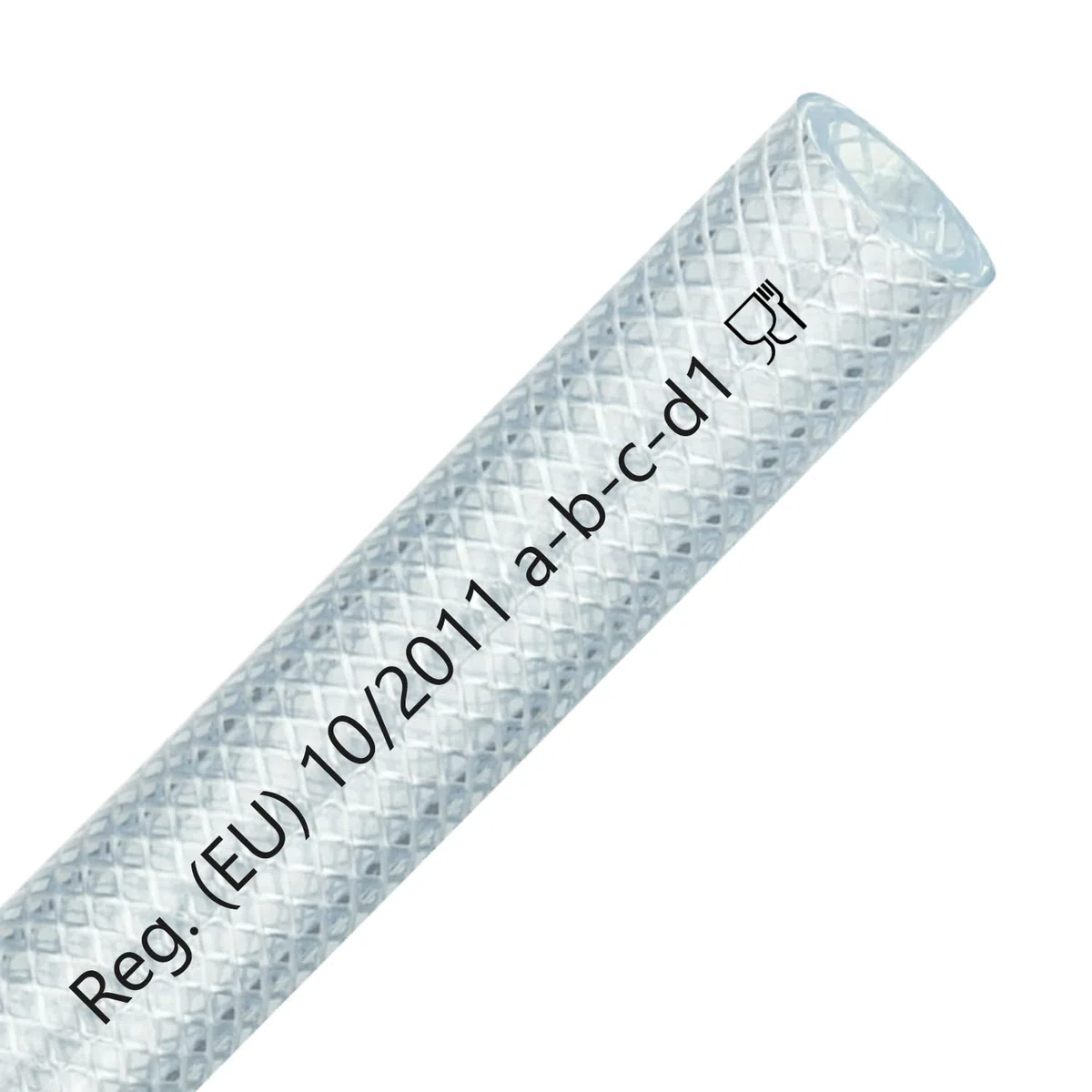 FLEXTUBE TX Ø 16mm x 3,5mm (5/8"), 50m de long, Qualité alimentaire, tuyau en PVC pour air comprimé, résistant à l'air, à l'eau, aux huiles conditionnelles et aux produits chimiques