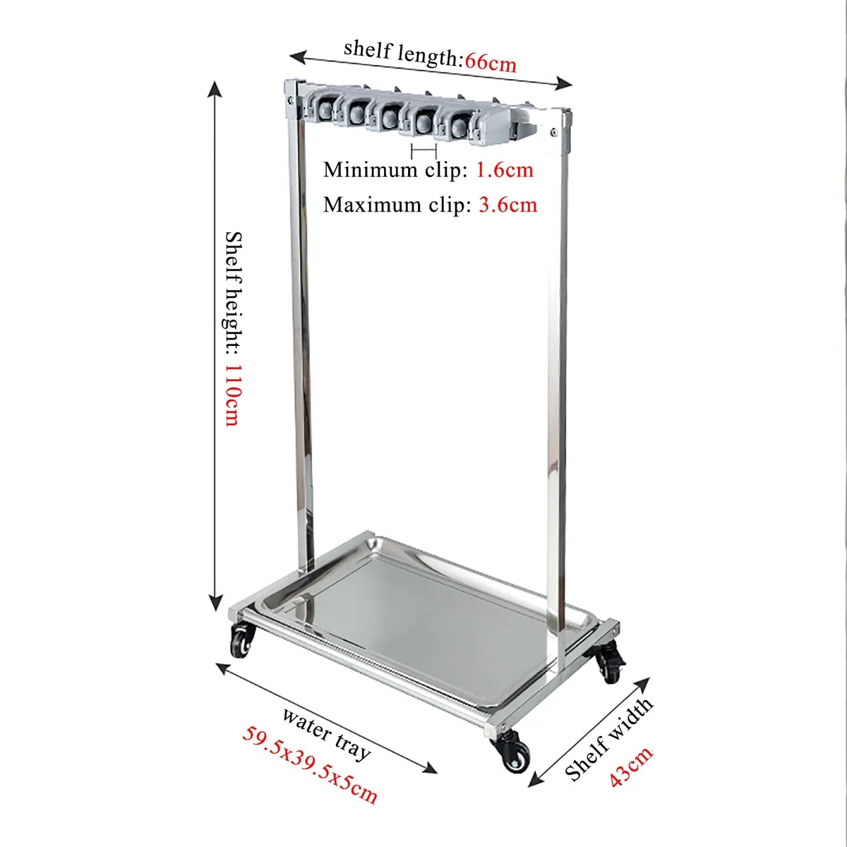 Support Mobile pour Balai et vadrouille Mettez des vadrouilles humides, Étagère pour vadrouille à Balai Support de Rangement Amovible pour Outils au Sol en Acier Inoxydable pour Garage de Jardin éco