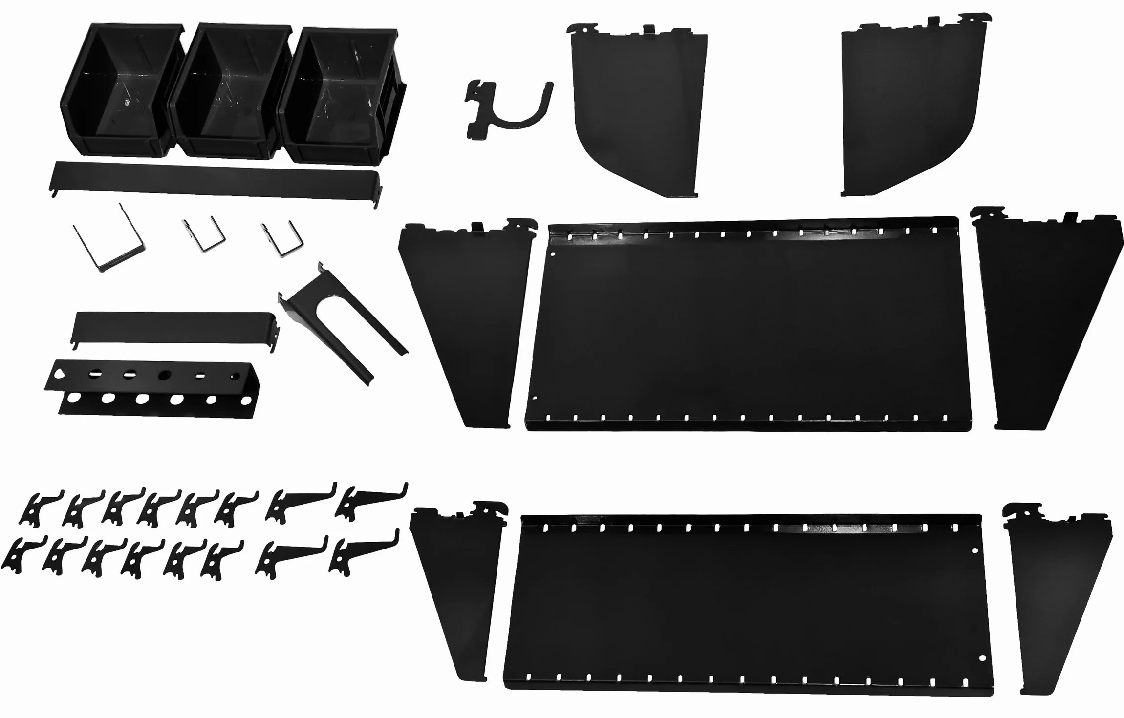 Wall Control KT-400-WRK B Kit d'accessoires pour poste de travail Noir