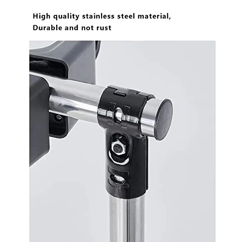 Support pour balais et serpillières, Support Utilitaire sur Pied pour balais et serpillières humides, Chariot de Rangement pour Outils de Nettoyage idéal pour Les garages, Jardins,